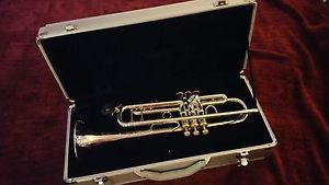 1987-89 Bach 37 Trumpet -Refurbished - Silver w/24k Gold Trim