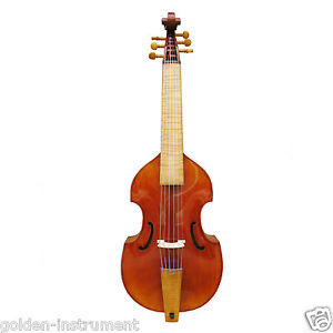 Viola da Gamba 6 String Bass Viola Type Viol New Top Spruce Maple ALL NEW