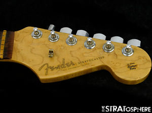 1997 USA Fender Custom Shop Strat NECK + TUNERS American Modern C Heavily Worn!