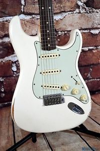 New Fender Road Worn 60's Stratocaster Electric Guitar Olympic White