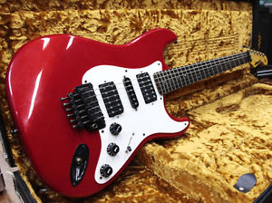 MoonStratocaster Type Metallic Red FREESHIPPING from JAPAN