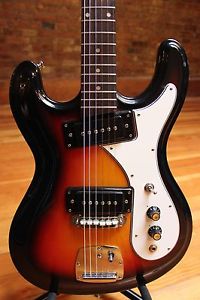 Univox Hi Flier Phase II 1970s Sunburst Vintage w/ Case