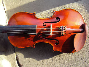 Alte 4/4 Geige - Violine mit Zettel Caspar Strnad 1807.