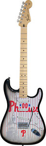 Fender Philadelphia Phillies MLB Stratocaster Guitar