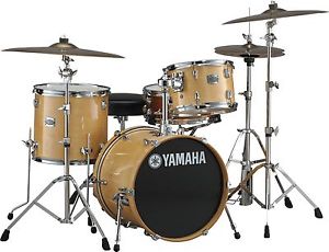 Yamaha Stage Custom Bop Drum Kit Natural Wood