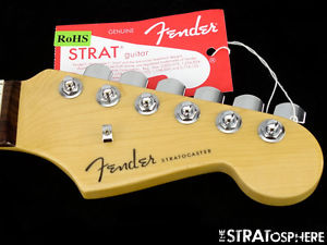 American Fender ELITE Stratocaster Strat NECK & LOCKING TUNERS USA Rosewood *