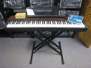 YAMAHA P-155 Modern Beautiful Digital Piano Keyboard with box, manual, and stand