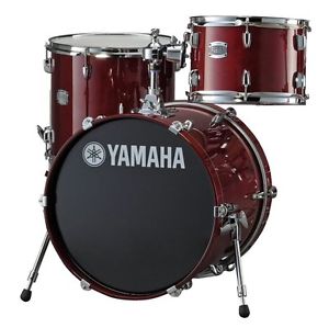 Yamaha Stage Custom Bop Drum Kit Cranberry Red