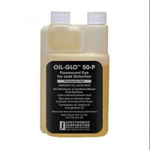 SPECTROLINE OIL-GLO 50-P Dye,Oil,Red,Pint G5104601. Free Delivery