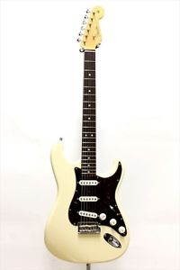 Free Shipping Used Fender Vintage Hot Rod '60s Stratocaster Olympic White Guitar