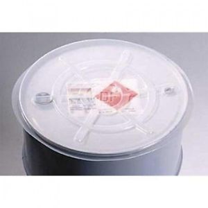 3JJU7 Drum Cover, Clear, PK 100. Free Shipping