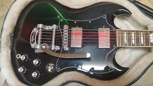 2010 Gibson SG Custom Electric Guitar with Bigsby Vibrato & Hardshell Case