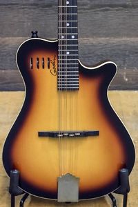 Godin A8 Mandolin Cognac Burst HG Electro-Acoustic Mandolin w/ Bag - #15376172