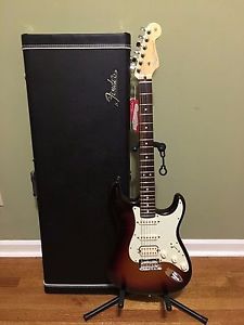 Fender American Deluxe Stratocaster Plus HSS 2014 Mystic 3-Color Sunburst