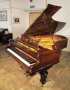 Antique, Bechstein Model D piano. Rosewood. PianoDisc Symphony Pro 228 system