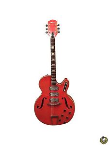 1964 Slivertone/Harmony 1454 Vintage Guitar With Hardshell Case