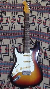 1985-86 A serial MIJ Fender Stratocaster Sunburst ST62 RI LH Left Handed Lefty