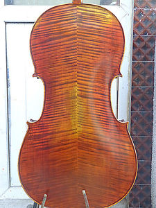 Master  Cello 4/4 Size full Hand made antique old style handcarved