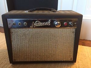 1960's National 1210 vintage guitar amp in collector's condition