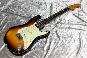 Used Fender Custom Shop 1962 Stratocaster Heavy Relic Faded 3-Color Sunburst