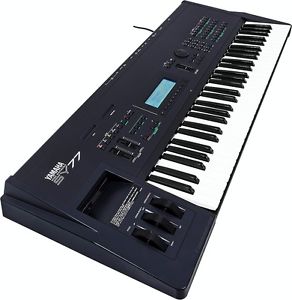 YAMAHA SY 77 SY77 Synthesizer 61 Keys FM-Synthese wie DX7 II FD / Rechg + GEWÄHR