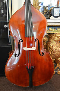 Kontrabass 5 Saiter Deckenmensur:104,5cm(schwingende Saitenlänge)