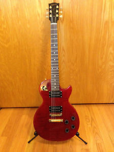 Gibson Les Paul Junior Special Plus 2001 Trans Red SD '59 Pickups AA Flame Top