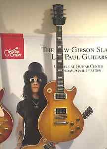 Slash Aged / Signed Custom Shop Les Paul Guitar VERY LOW NUMBER w/ Extras 2008