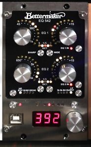 BETTERMAKER EQ 542 Stereo Equalizer 500 Series with  full DigitalUSB Recall