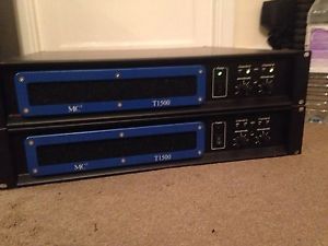 Mc2 T1500 amplifier similar to MC650 & MC750 MC2 TSeries amp