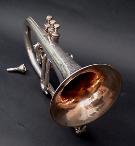 RARE STRASSER MARIGAUX LEMAIRE  AUBERTIN FLUGELHORN 1930 MAURICE ANDRE'S CHOICE