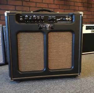 USED RIVERA VENUS 3 1X12 COMBO GUITAR AMPLIFIER WITH COVER $0 CONT. US SHIPPING