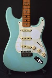 Fender Mexico Classic Series 50s Blue Used Electric Guitar F/S EMS