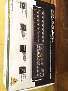 Behringer Digital Snake S16 I/O Box /W 16 Remote controllable MIDAS Preamps