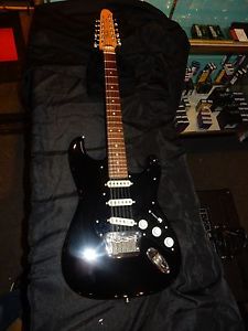 Fender 1988 Stratocaster XII 12-String Japan w/ case Black