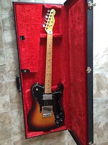 1993-94 Fender Telecaster Custom Electric Guitar Japan Sunburst w/Hard Case