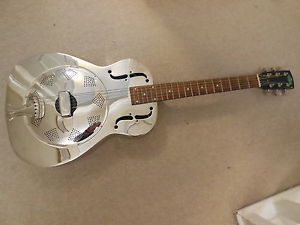 REGAL RC-2 DUOLIAN CLASSIC BLUES DOBRO ACOUSTIC METAL RESONATOR GUITAR