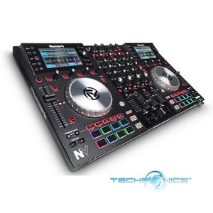 NUMARK NV DJ CONTROLLER W/ 4-DECKS OF SERATO BUILT IN 4-CH MIXER, SERATO DJ