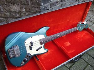 1968 Fender Mustang Bass - Lake Placid Blue - TOP!!