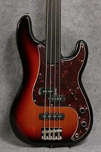 2016 Fender USA Artist Tony Franklin FRETLESS Precision P Bass w/Case Unplayed!