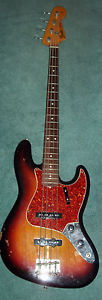 1988 Fender American Vintage '62 Jazz Electric Bass Guitar