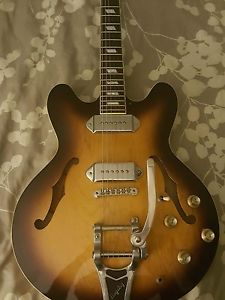 Rare!!!! EPIPHONE CASINO GUITAR LIMITED EDITION CUSTOM SHOP W/BIGSBY...
