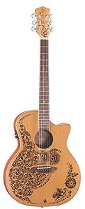 Luna Henna Oasis Cedar II - Chitarra elettroacustica