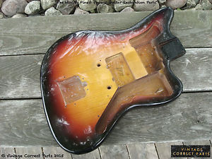 Vintage 1959 Fender Jazzmaster Pre-CBS Project Body 1958 1960 JM Stratocaster