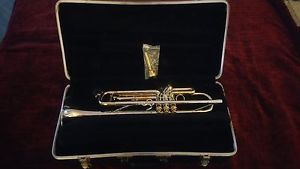 1974 Selmer Radial Trumpet -Refurbished - Silver w/24k Gold Trim
