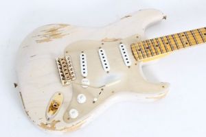 2014 Fender Custom Shop 60th Anniversary 1954 Heavy Relic Stratocaster White