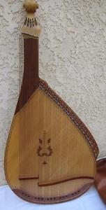 Traditional 58 String Ukrainian Bandura Original Folk Instrument Beautiful l