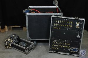 Multi Cable with PatchBoard in Flightcase