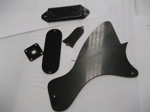 Vintage 50's Gibson Les Paul Junior Complete Plastic Parts Set 54,55,56,57