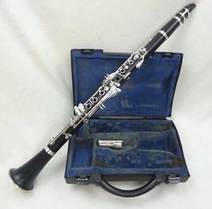 Buffet Crampon E10 Wooden Bb Clarinet, New Pads! Silver Plated! E11 Variant
